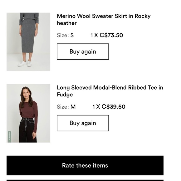 Frank and Oak black dress never worn - Picture 2 of 3